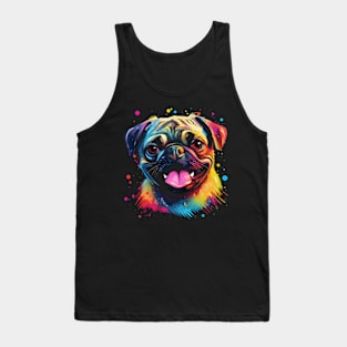 Pug Happiness Tank Top